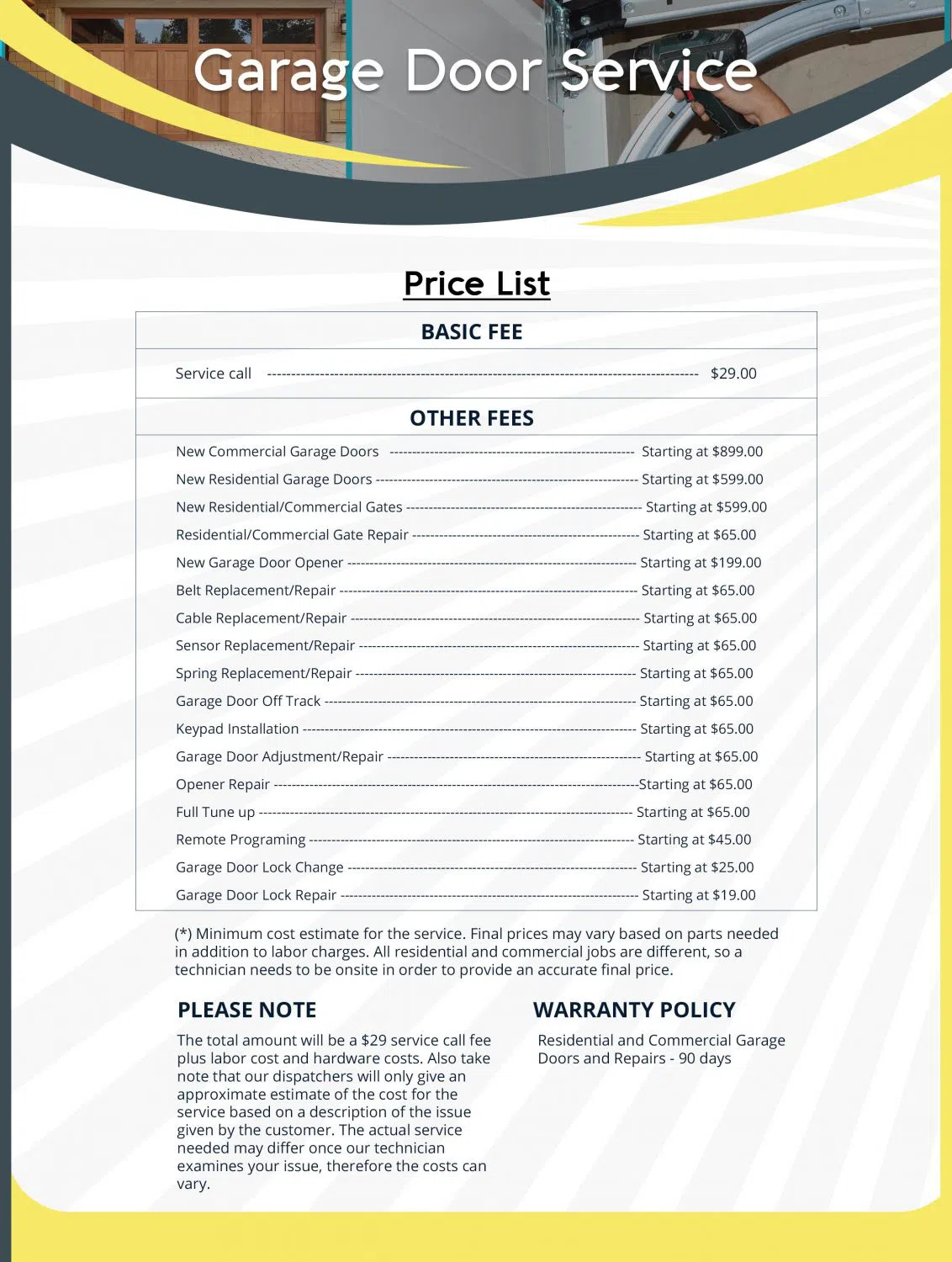 All County Garage Door Service San Ramon, CA 925-421-0712